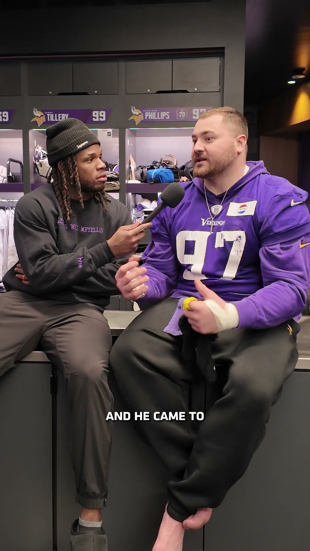 Most Memorable Interactions with #Vikings Fans? ? | Tell Us With Metellus